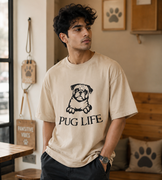 Pug Life (Beige)
