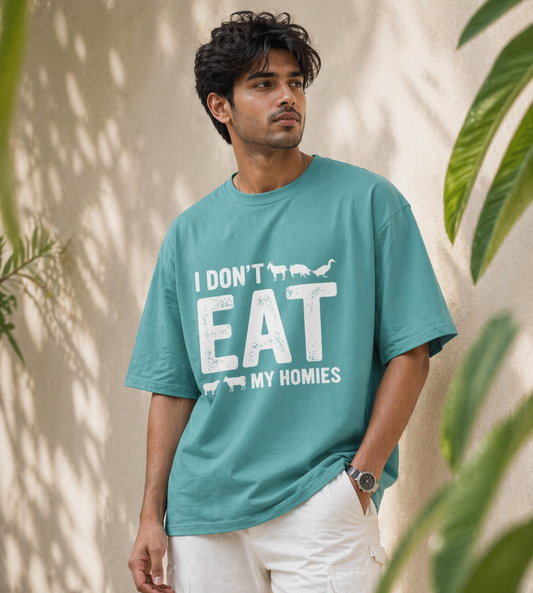 I Don't Eat My Homies (Dusty Turquoise)