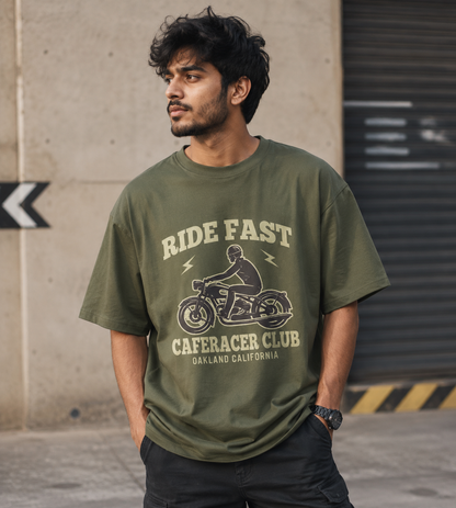 Ride Fast (Olive Green)