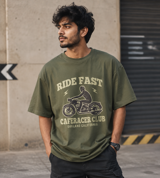 Ride Fast (Olive Green)