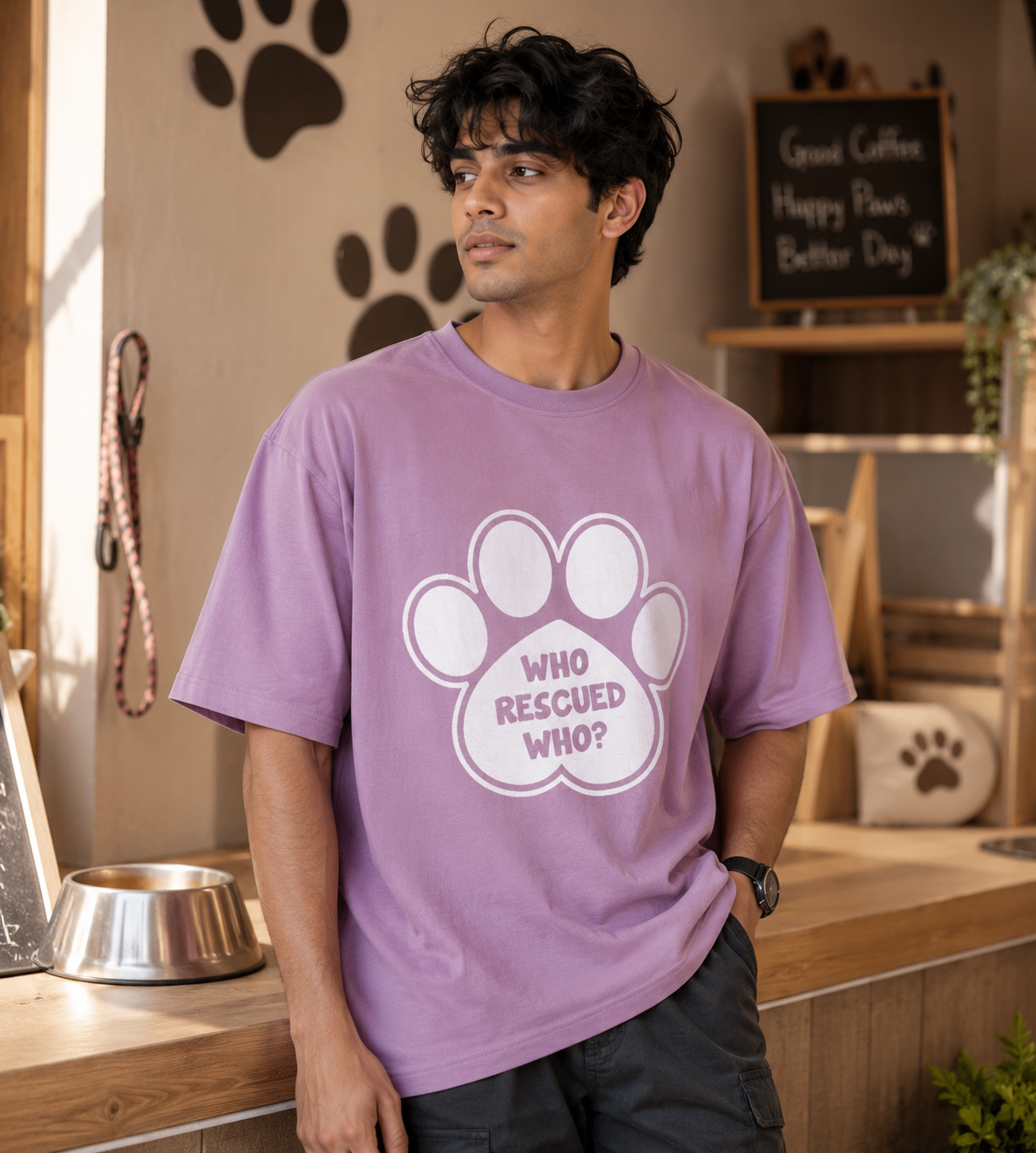 Who Rescued Who (Lavender)