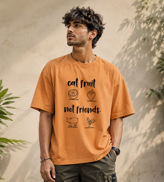 Eat Fruit Not Friends (Peach)