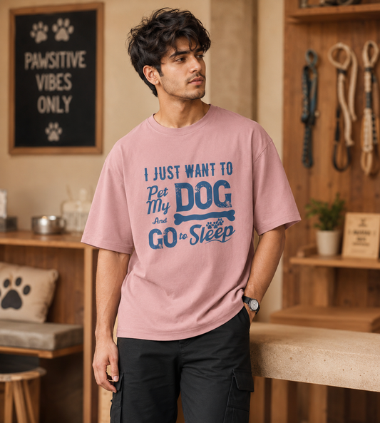 I Just Want To Pet My Dog (Pastel Pink)
