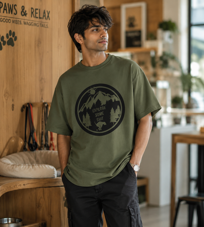 Explore Some Shit (Olive Green)