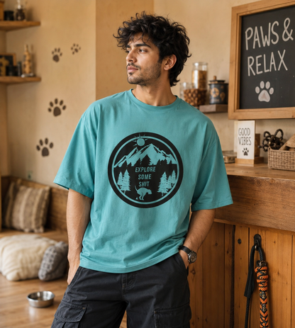 Explore Some Shit (Dusty Turquoise)