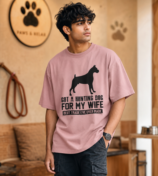 Got A Hunting Dog (Pastel Pink)