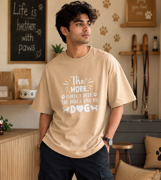 The More People I Meet (Beige)