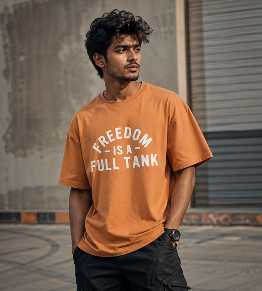 Freedom Is A Full Tank (Peach)