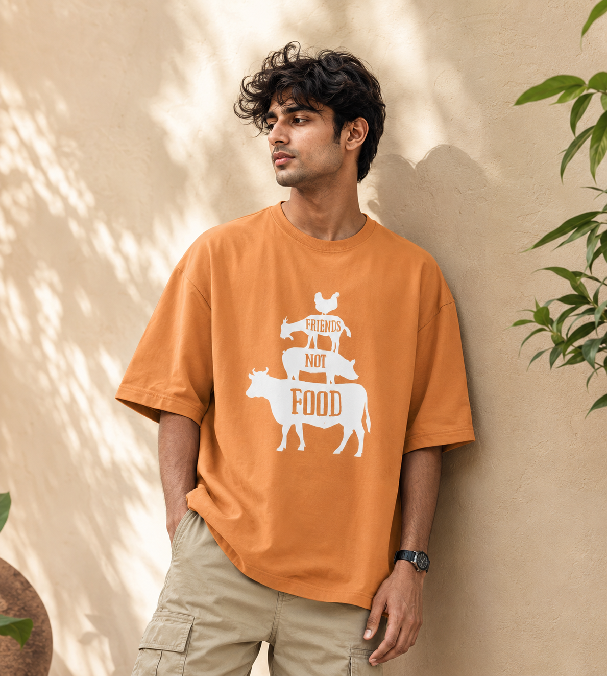 Friends Not Food (Peach)
