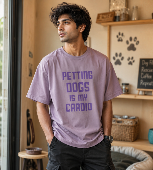 Petting Dogs Is My Cardio (Lavender)