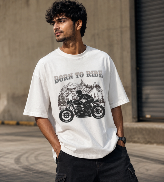 Born To Ride (White)