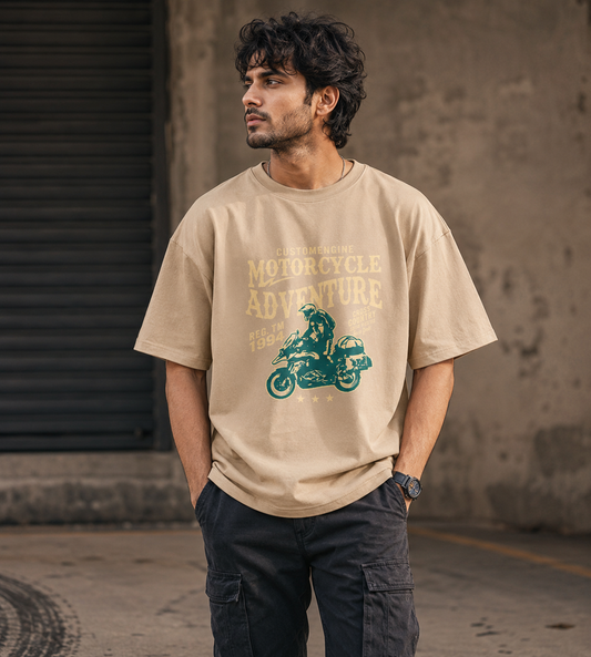 Motorcycle Adventure (Beige)