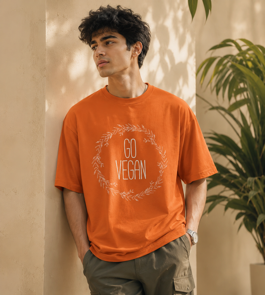 Go Vegan 02 (Orange)