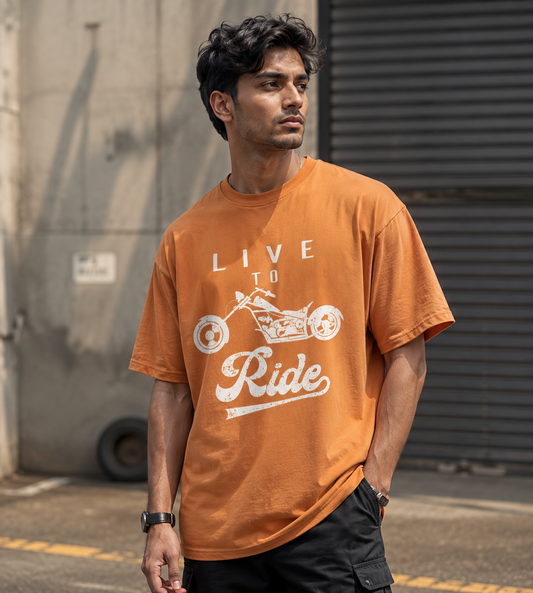 Live To Ride (Peach)