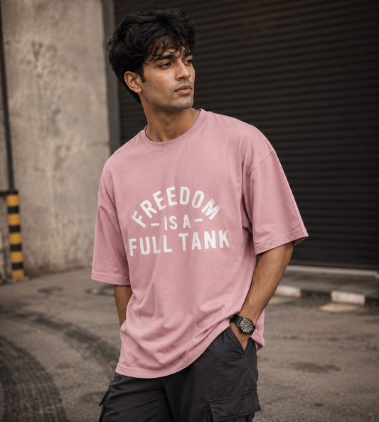 Freedom Is A Full Tank (Pastel Pink)