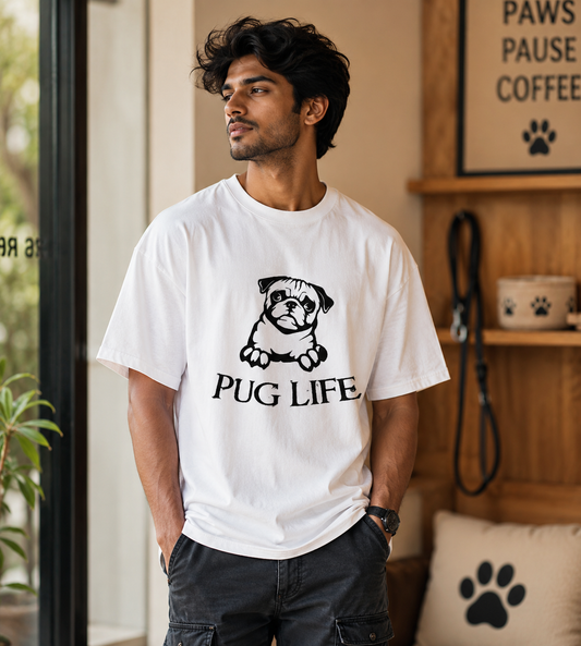 Pug Life (White)