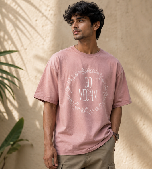Go Vegan 02 (Pastel Pink)