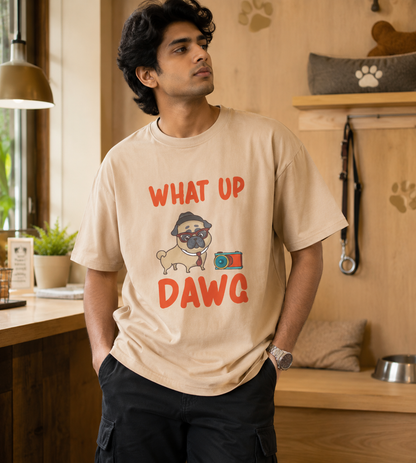 What Up Dawg (Beige)
