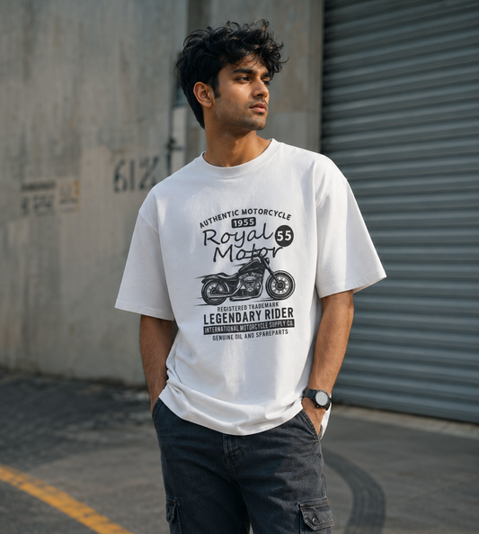 Authentic Motorcycle (White)