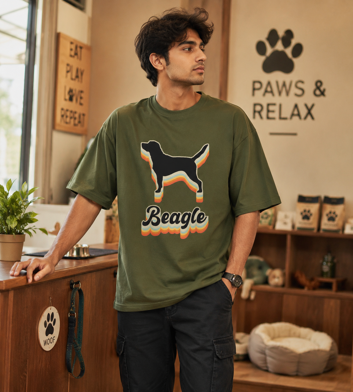 Beagle (Olive Green)