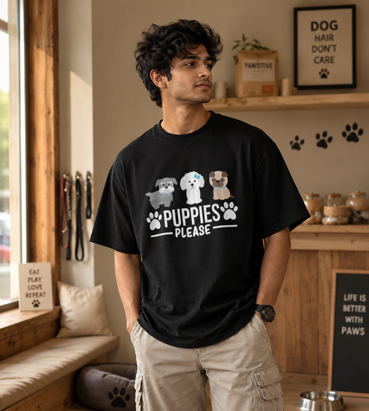 Puppies Please (Black)