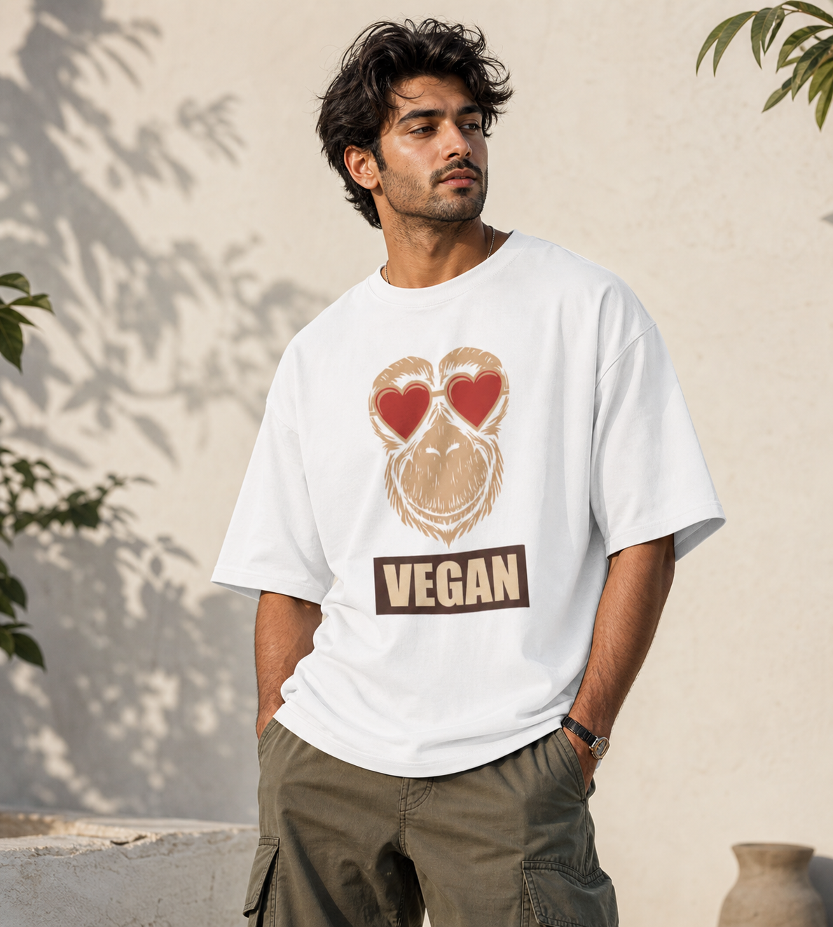 Vegan Monkey (White)