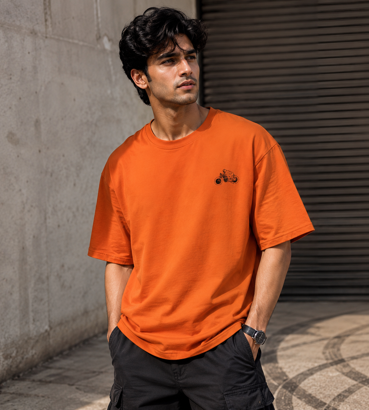 I Ride So I Don't Choke People (Orange)