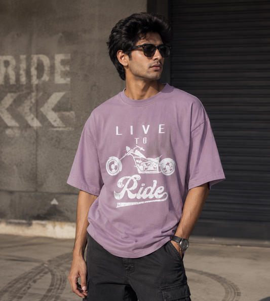 Live To Ride (Lavender)