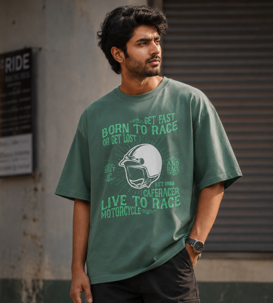 Born To Race (Forest Green)