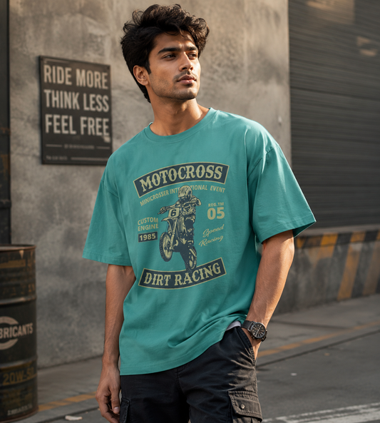Motocross (Dusty Turquoise)