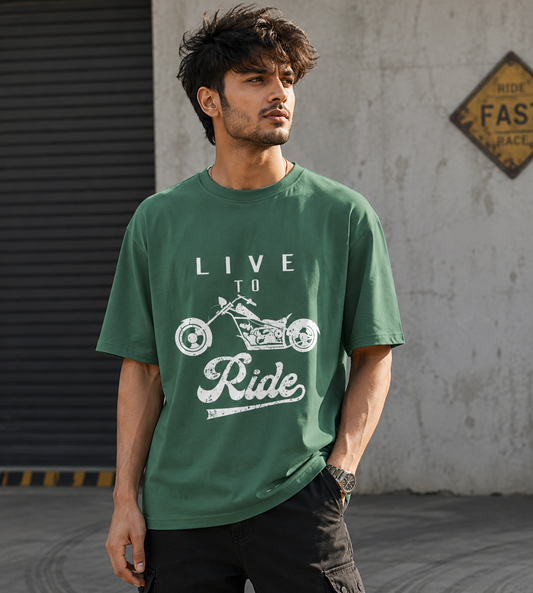 Live To Ride (Forest Green)