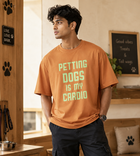 Petting Dogs Is My Cardio (Peach)