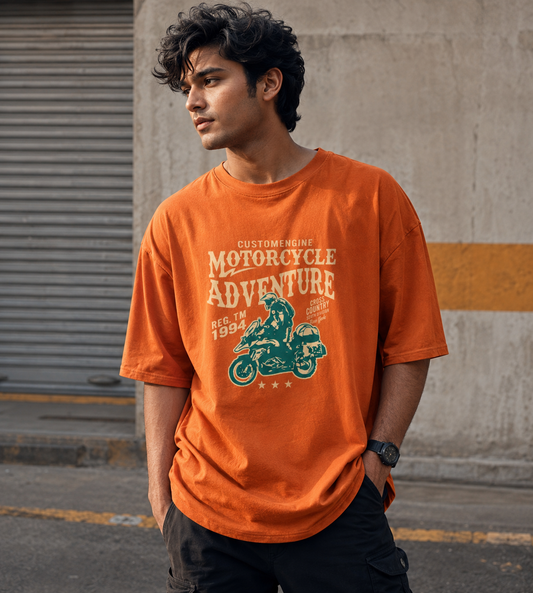Motorcycle Adventure (Orange)