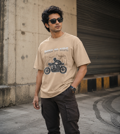 Born To Ride (Beige)