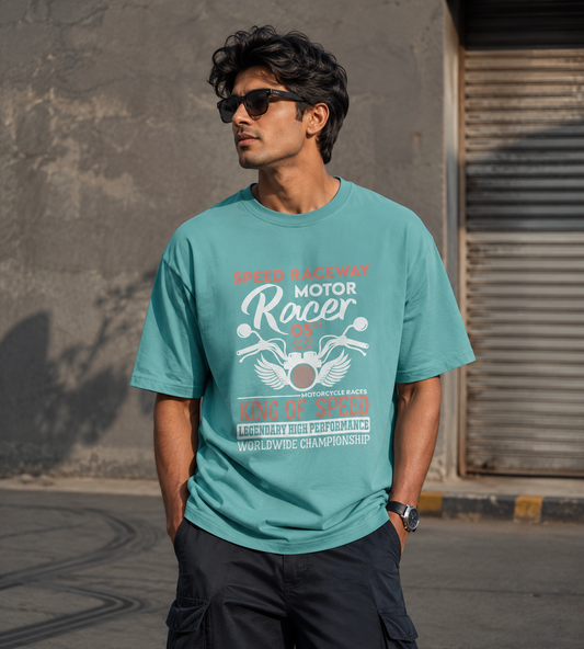 Speed Raceway (Dusty Turquoise)