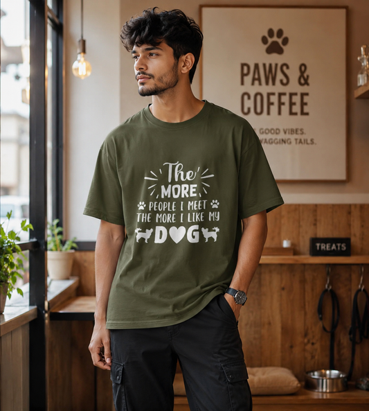 The More People I Meet (Olive Green)