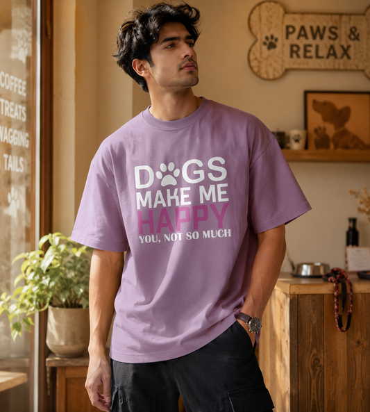 Dogs Make Me Happy (Lavender)