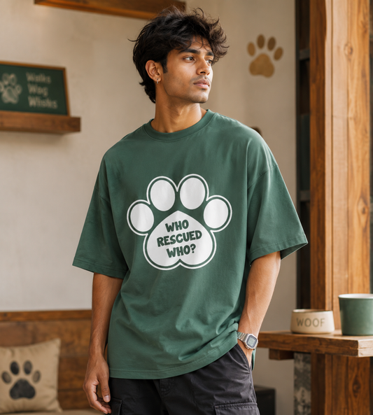 Who Rescued Who (Forest Green)