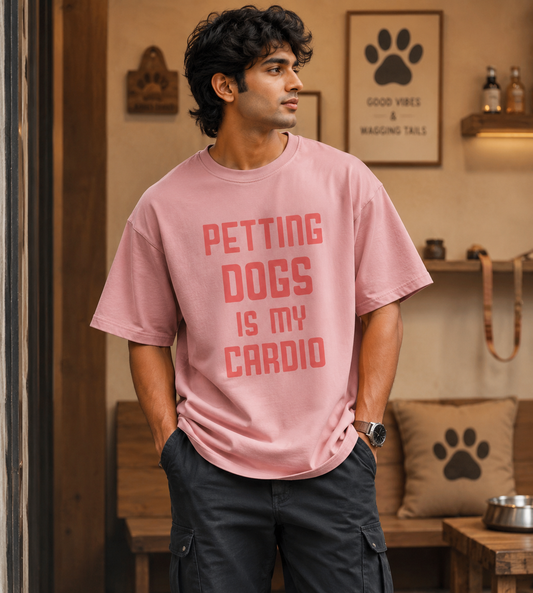 Petting Dogs Is My Cardio (Pastel Pink)