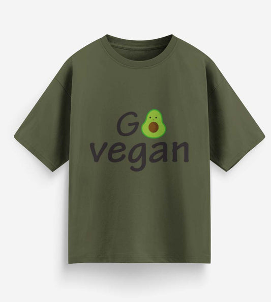 Go Vegan (Olive Green)