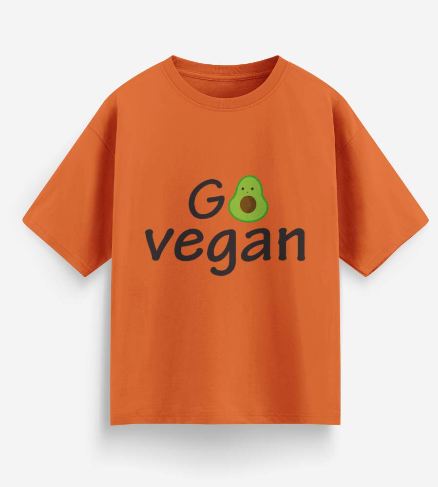 Go Vegan (Orange)