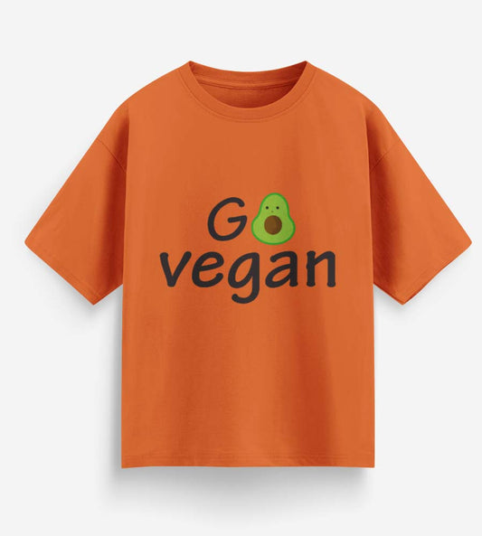 Go Vegan (Orange)