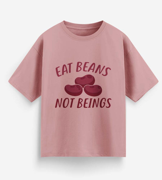 Eat Beans Not Beings (Pastel Pink)