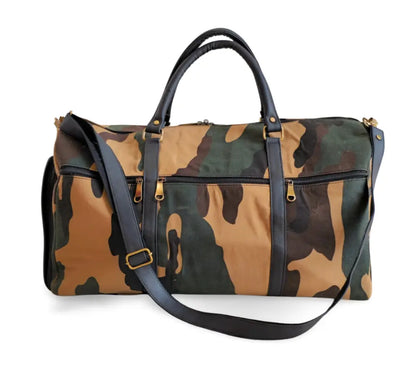 Military Print Duffle Bag