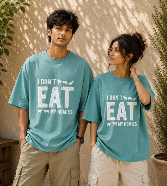I Don't Eat My Homies (Dusty Turquoise)