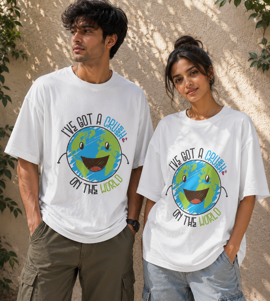 I've Got A Crush On The Earth (White)