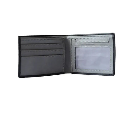 Black Grey Men's Wallet