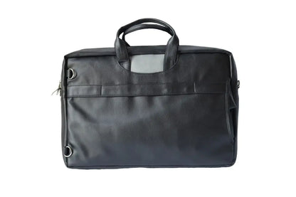 Black & Grey Non-Expandable Backpack Laptop Bag