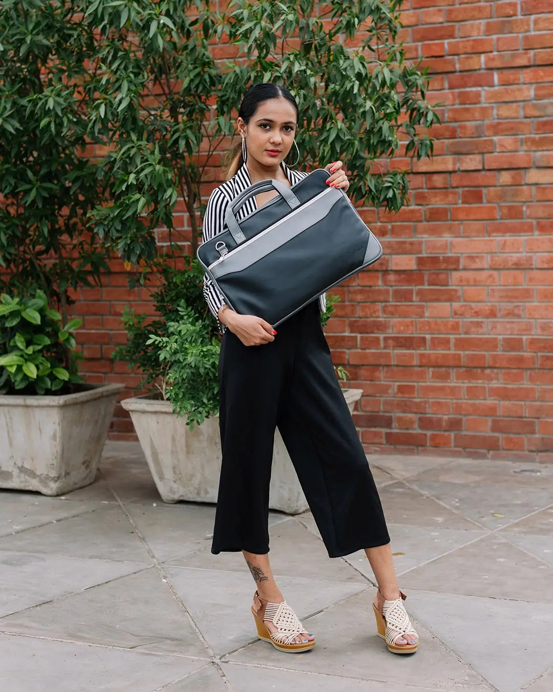 Shop Leather Laptop Backpack Removable Laptop Sleeve Ekamph