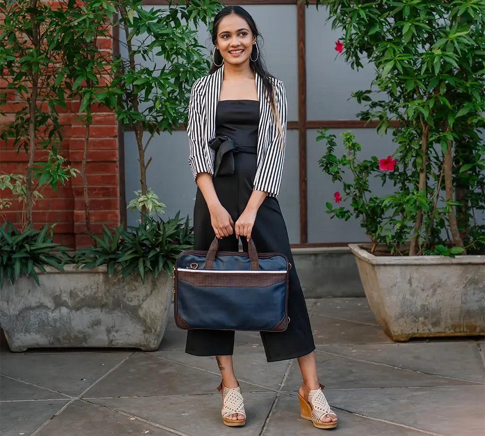 leather laptop bag